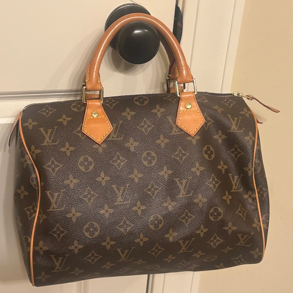 Designer Luxury Monogram Canvas Vintage Bag Used